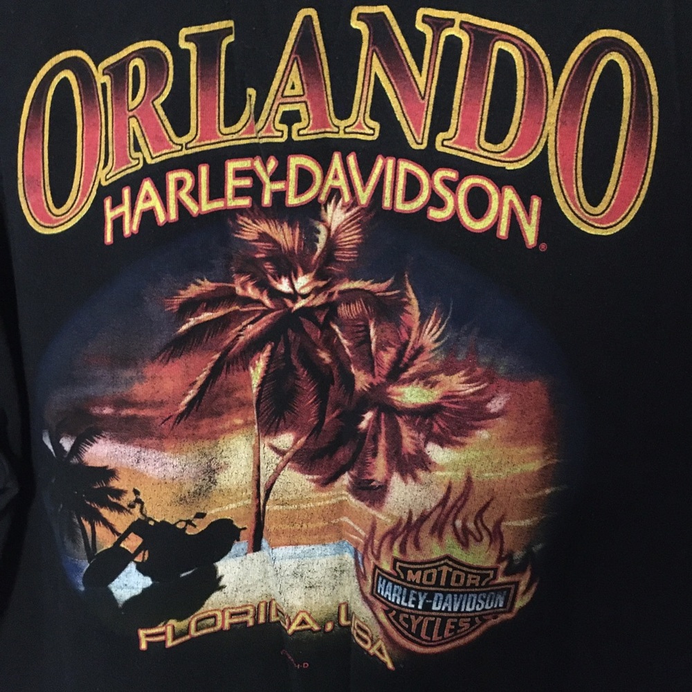 XL Harley-Davidson Orlando FL, USA Graphic Tee